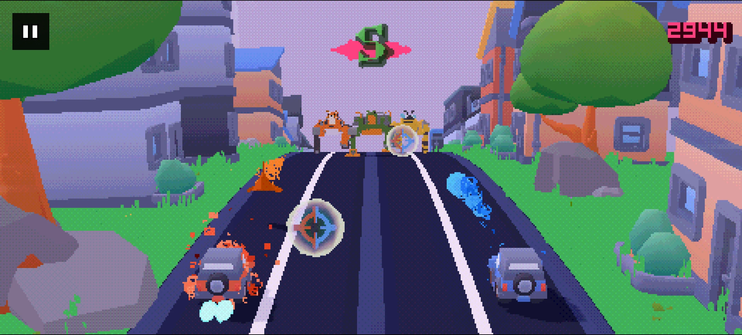Dual Drive: Dual Car Chaos screenshot