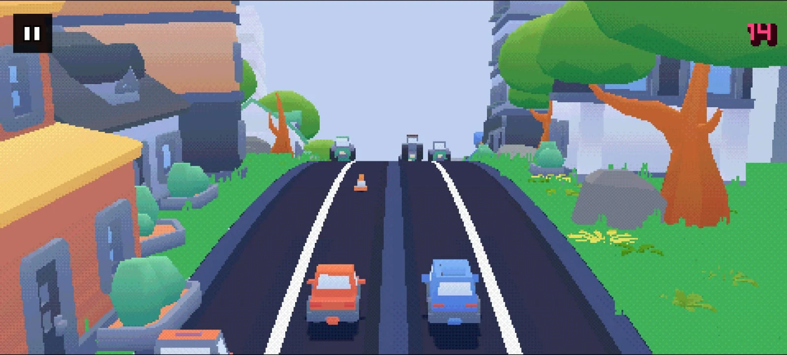 Dual Drive: Dual Car Chaos screenshot